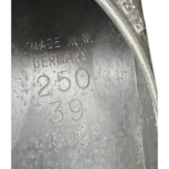 Womens Birkenstock Profi-Birki Slip-On Rubber Mule Clog Shoes Size 39 Black - Picture 5 of 6